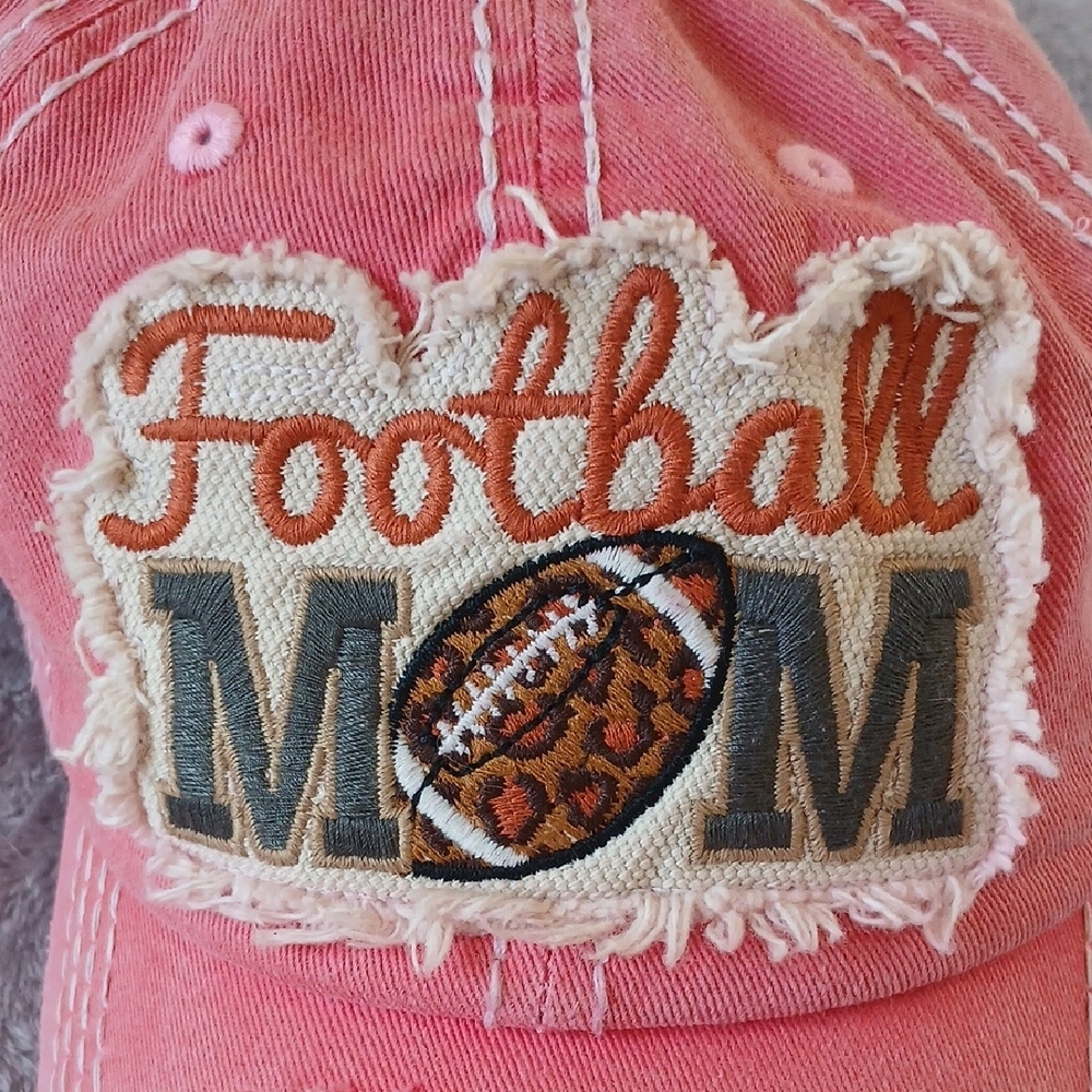 Kbethos Vintage Pink Football Mom Cap - Picture 6 of 7